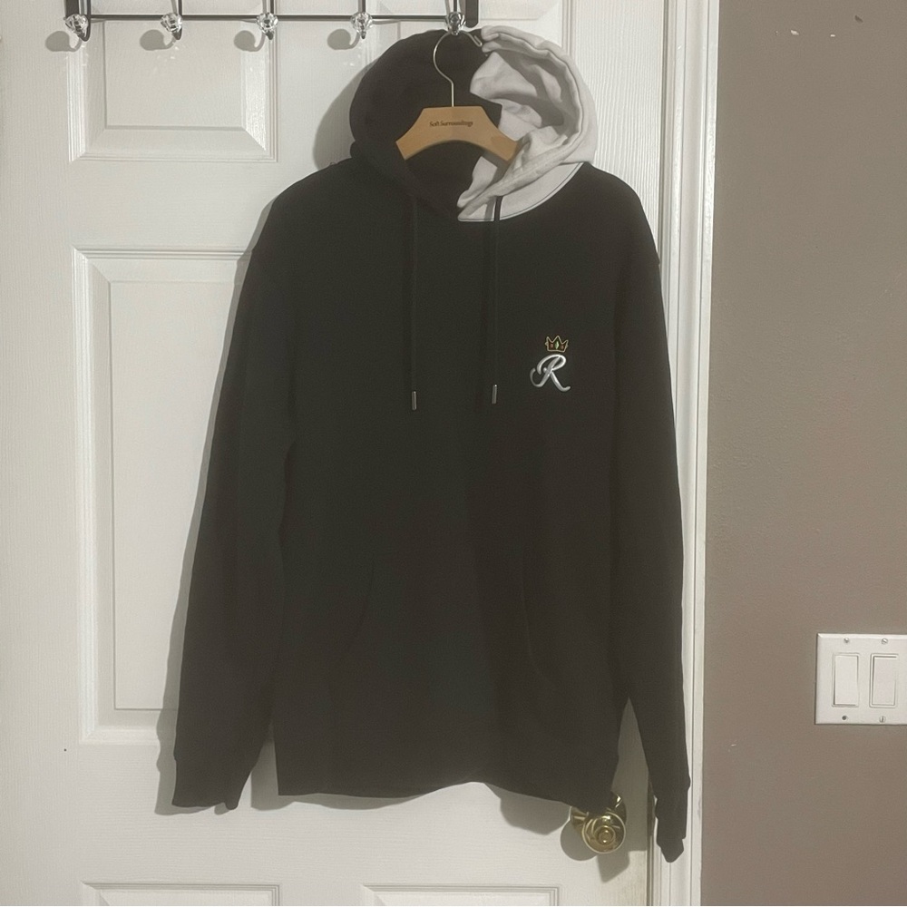 Ranboo Hoodie Sweatshirt Mens Large Black The Beloved Dream Crown Pullover
